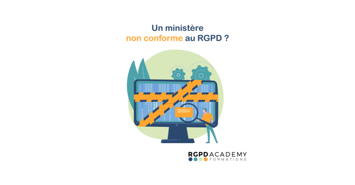 Un ministère non conforme au RGPD ?