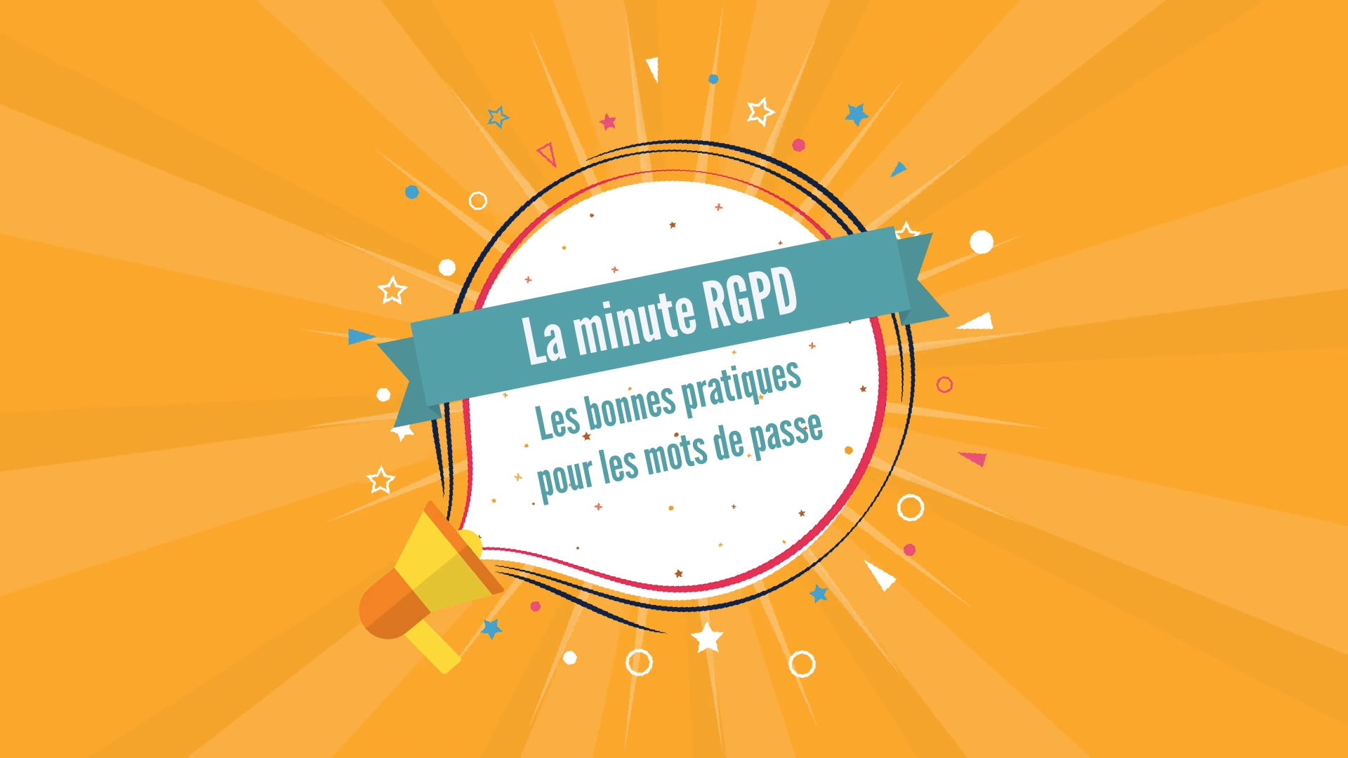 Minute RGPD : Les bonnes pratiques pour les mots de passe