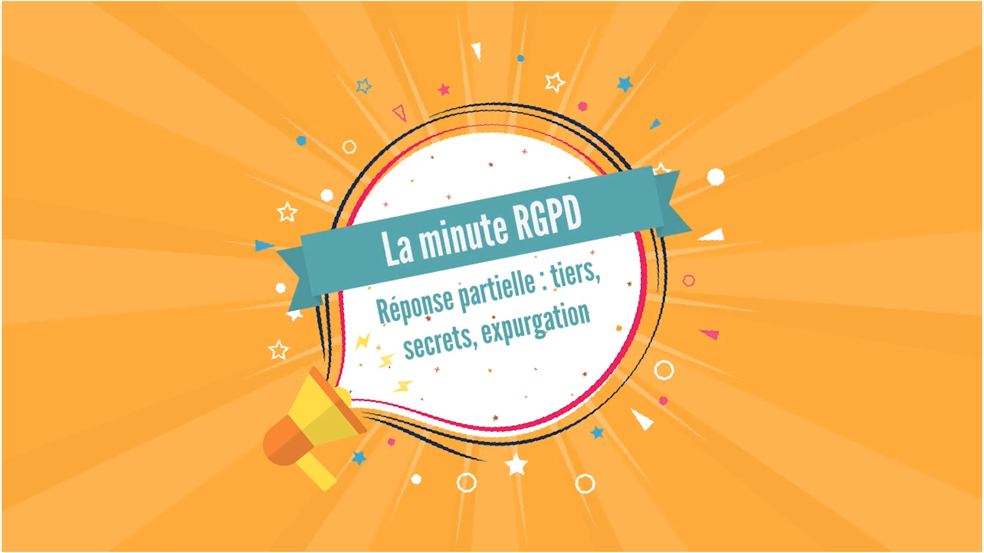 Demande d&rsquo;exercice de droits : Réponse partielle, tiers, secrets, expurgation.